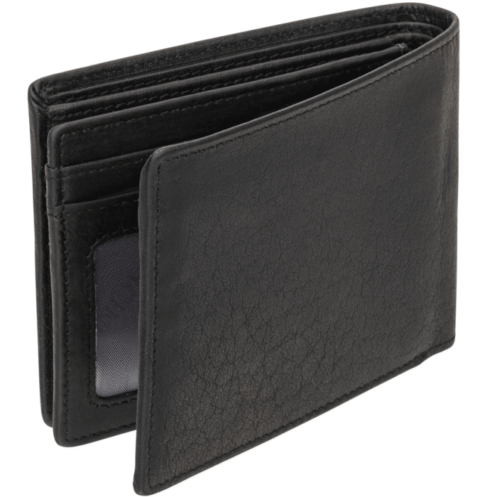 MANCINI Buffalo RFID Secure Center Wing Billfold 4
