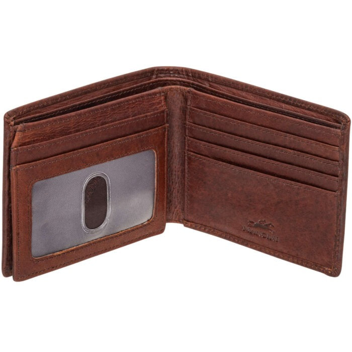 MANCINI Buffalo RFID Secure Left Wing Billfold 7