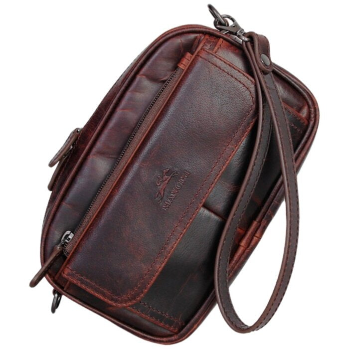 MANCINI Buffalo Unisex Bag with Zippered Organizer Pocket 5