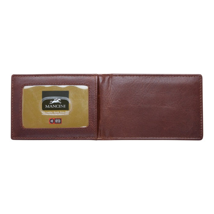 MANCINI Boulder Men’s RFID Secure Wallet with Removable Passcase & Coin Pocket 14