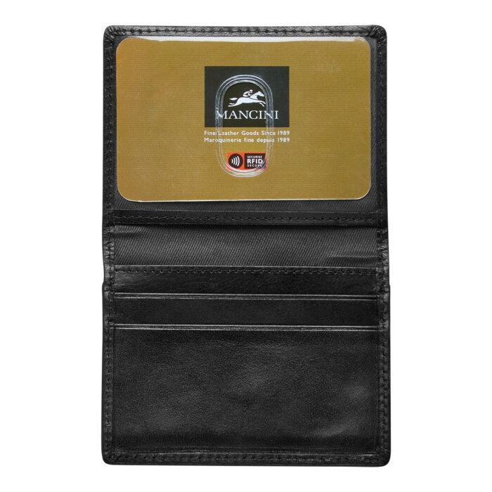 MANCINI Boulder Men’s RFID Secure Billfold with Removable Passcase 4