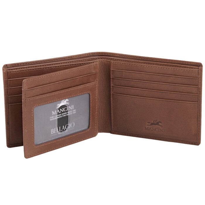 MANCINI Bellagio Center Wing RFID Billfold 10