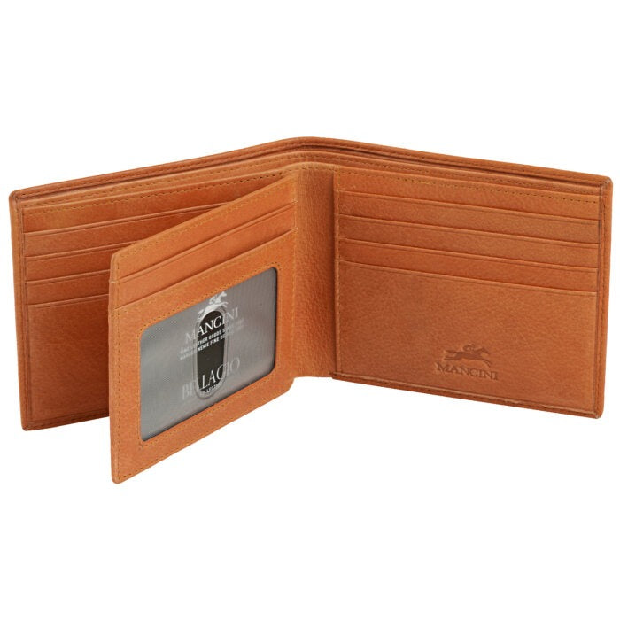 MANCINI Bellagio Center Wing RFID Billfold 24