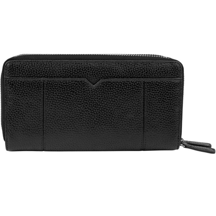 Mancini Fifth Avenue RFID Secure Double Zipper Wallet 25