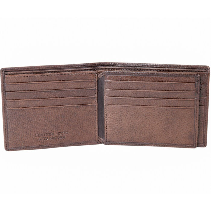 MANCINI Fifth Avenue RFID Secure Center Wing Wallet with Coin Pocket 6