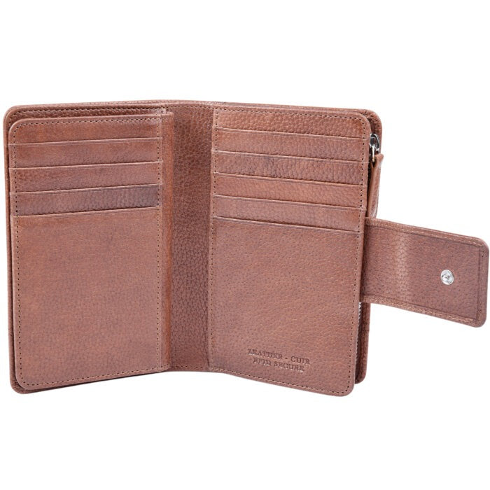 Mancini Fifth Avenue RFID Secure Medium Clutch Wallet 23