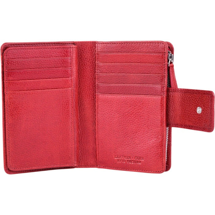 Mancini Fifth Avenue RFID Secure Medium Clutch Wallet 30