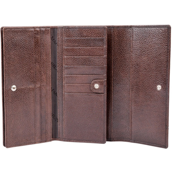 Mancini Fifth Avenue RFID Secure Quad Fold Wallet 20