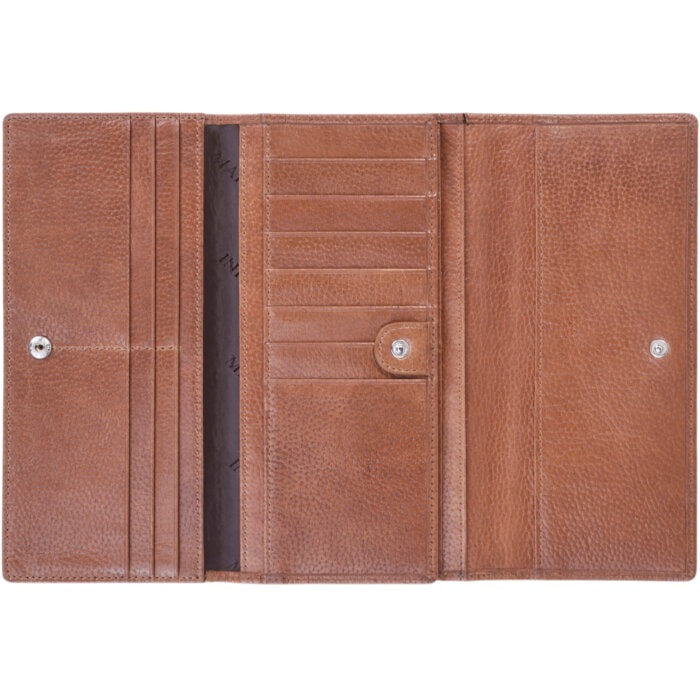 Mancini Fifth Avenue RFID Secure Quad Fold Wallet 17