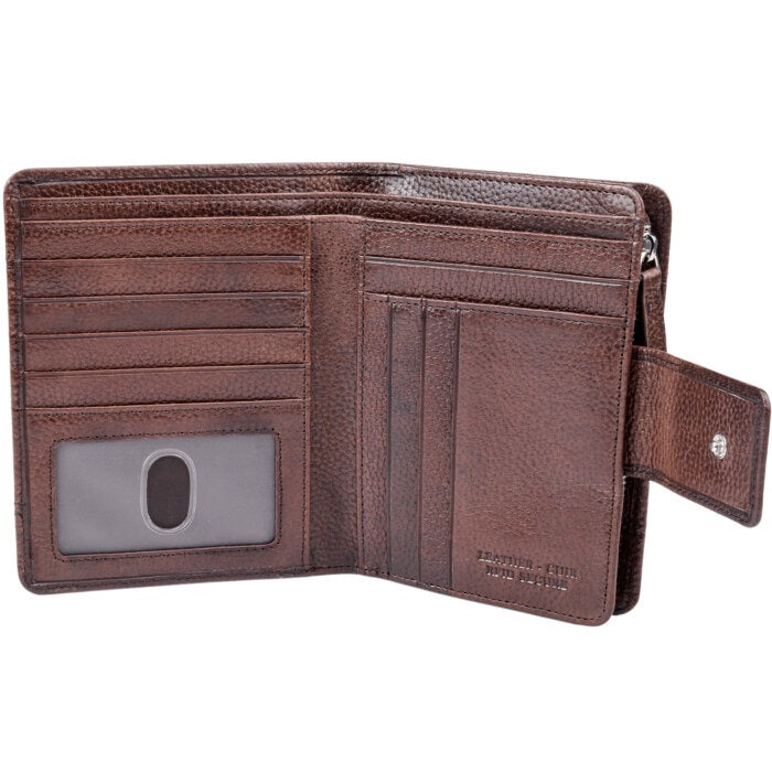 Mancini Fifth Avenue RFID Secure Medium Clutch Wallet 19