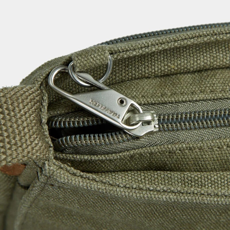 Travelon Anti-Theft Heritage Saddle Crossbody 22