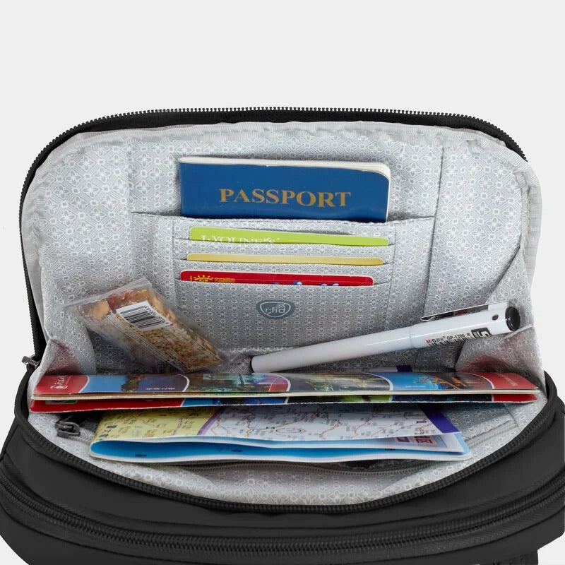 Travelon Runways Anti-Theft Double Compartment Crossbody 86
