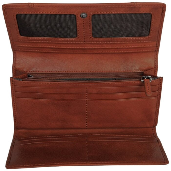 Mancini Pelle D’oro RFID Secure Trifold Wallet 12