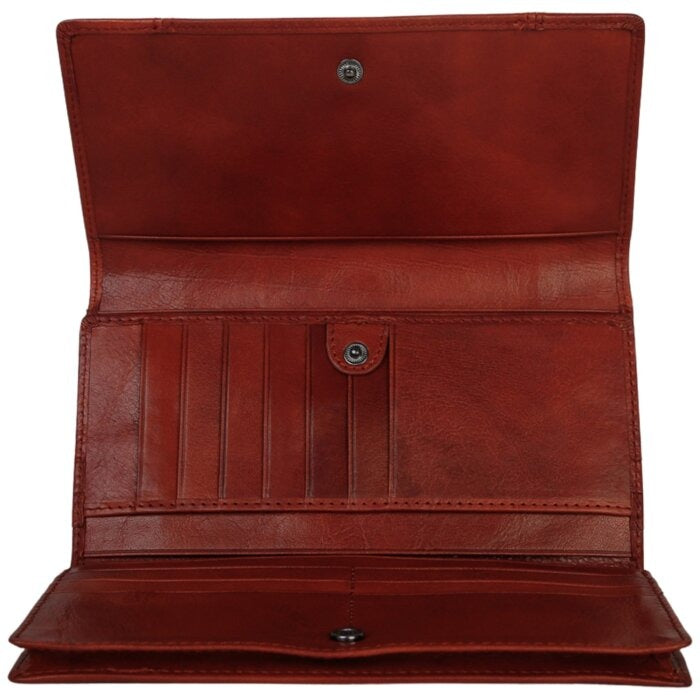 Mancini Pelle D’oro RFID Secure Quad Fold Wallet 28