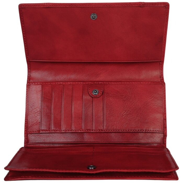 Mancini Pelle D’oro RFID Secure Quad Fold Wallet 17