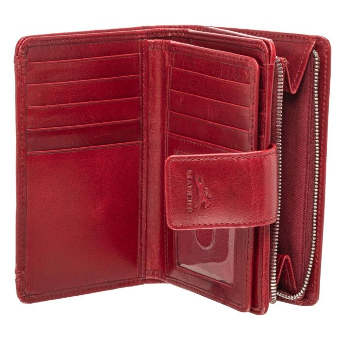 Mancini South Beach RFID Secure Medium Clutch Wallet 17