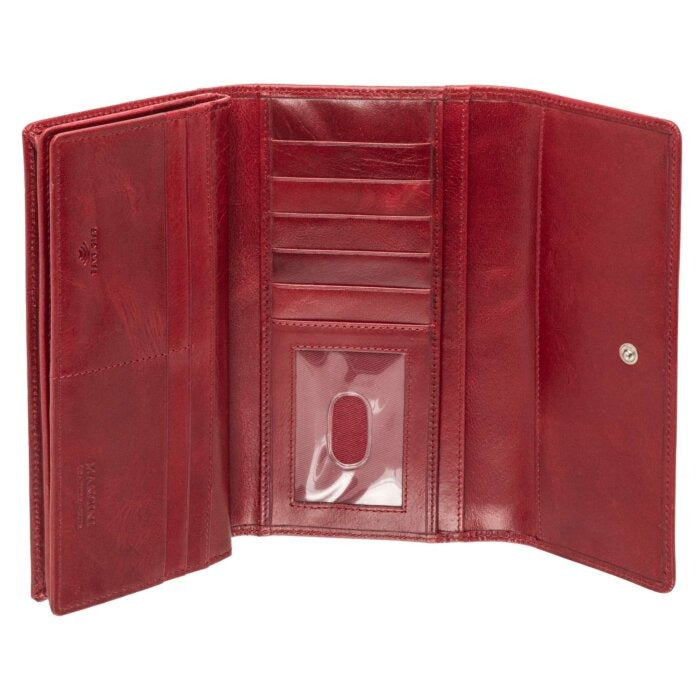 Mancini South Beach RFID Secure Quadruple Fold Wallet 17