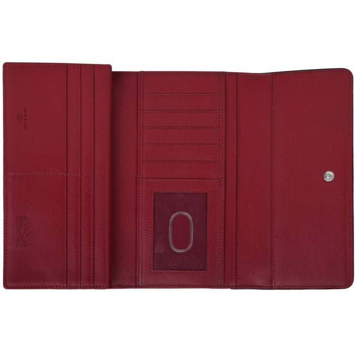 Mancini Sonoma Women’s Quad Fold Wallet 11