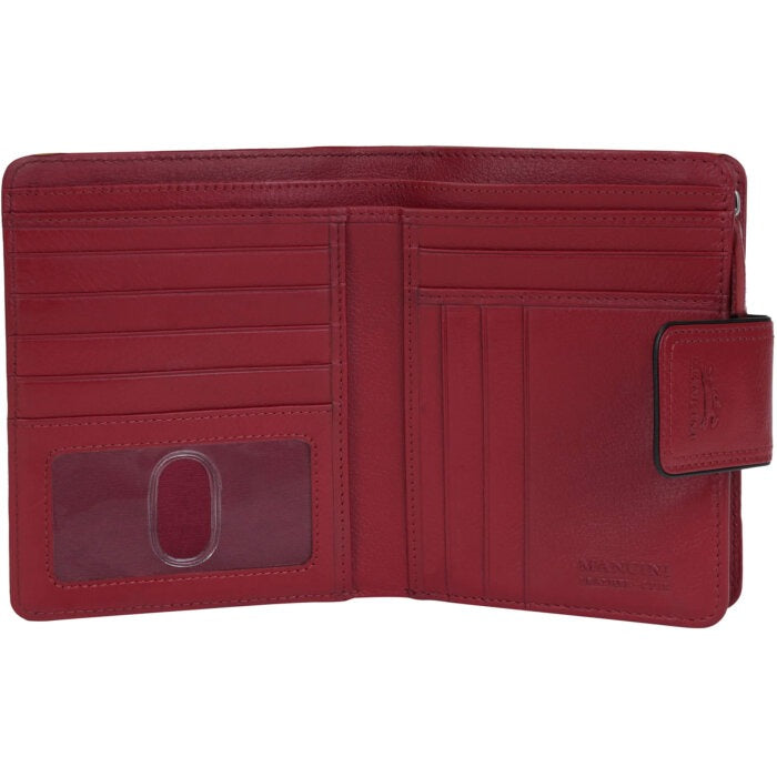 Mancini Sonoma Women’s Medium Clutch Wallet 15