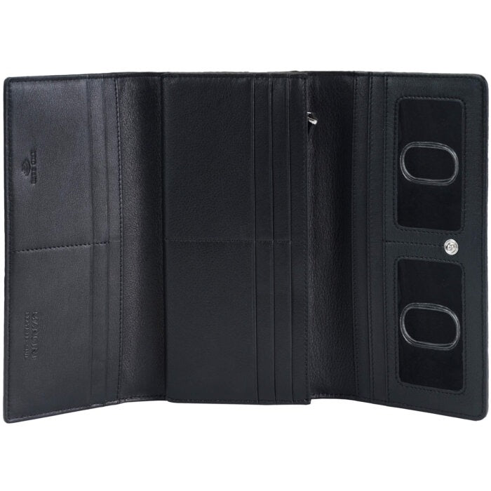 Mancini Croco2 Women’s Trifold Wallet 20