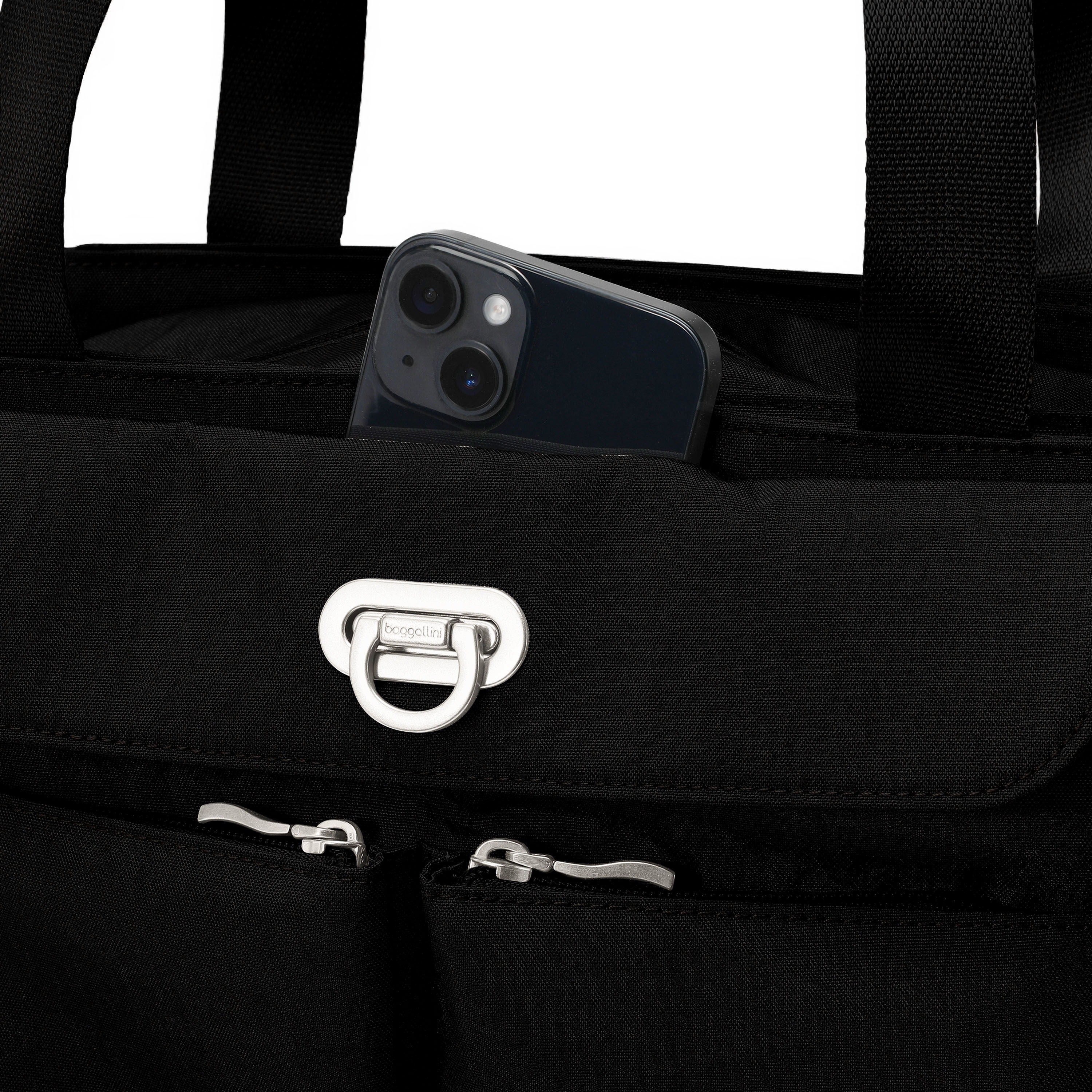 Coastal Flip Lock Trio Satchel 21