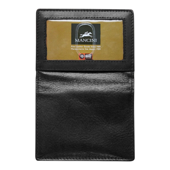 MANCINI Boulder Men’s RFID Secure Billfold with Removable Passcase 5