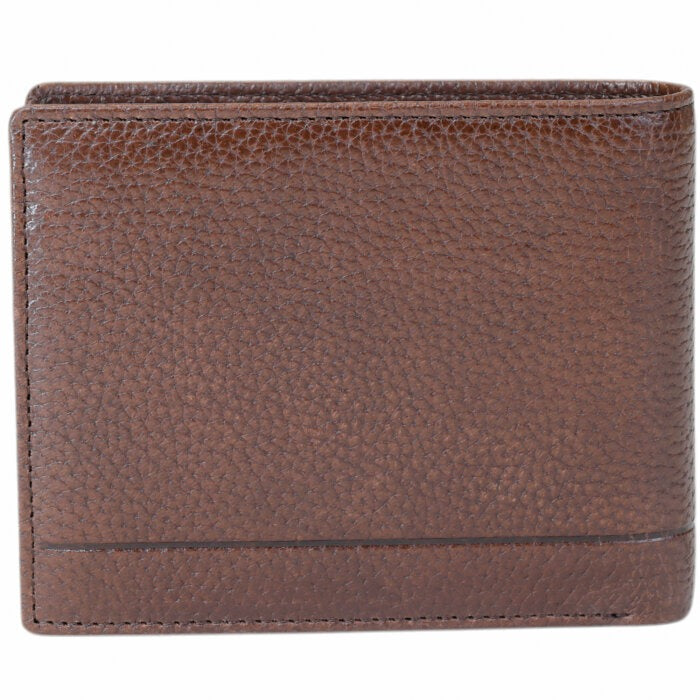 MANCINI Fifth Avenue RFID Secure Center Wing Wallet with Coin Pocket 7