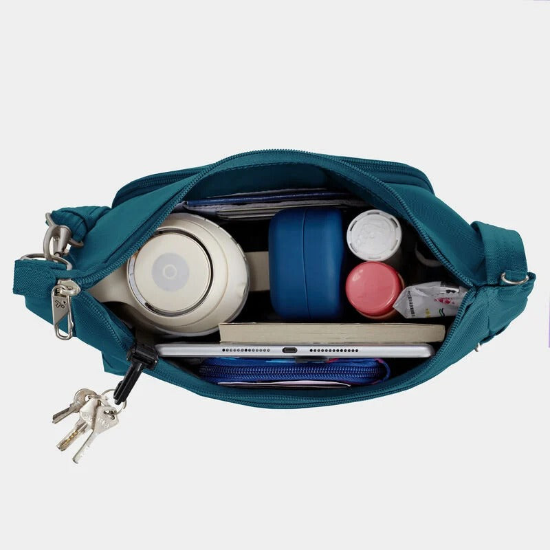 Travelon Anti-Theft Classic Crossbody Bucket Bag 18