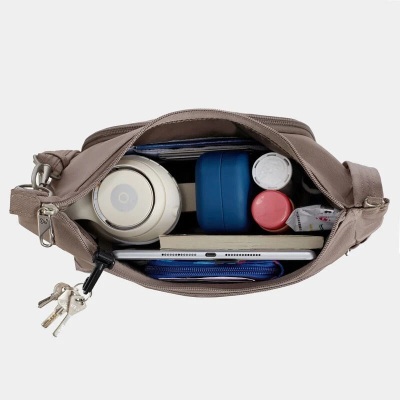 Travelon Anti-Theft Classic Crossbody Bucket Bag 15