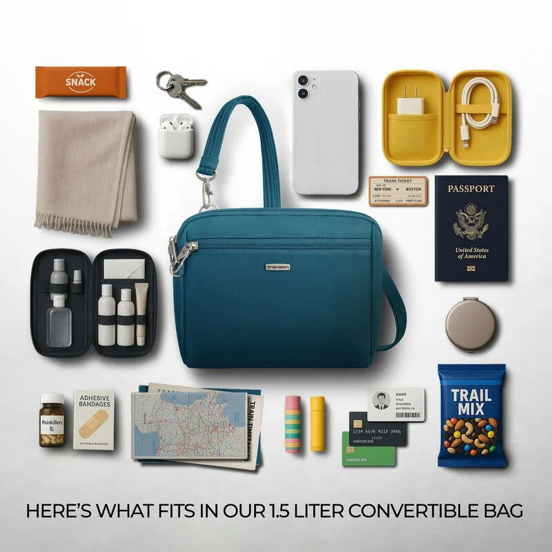 Travelon Anti-Theft Classic Convertible Crossbody 22