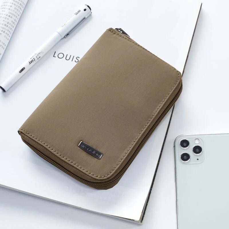 Travelon RFID Blocking Passport Zip Wallet 7