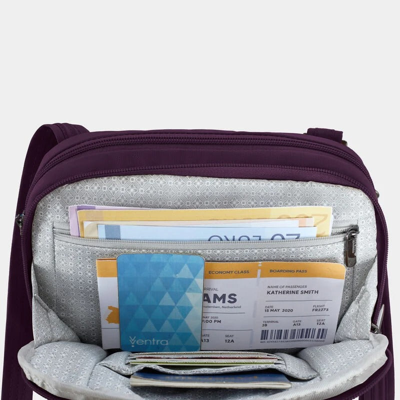 Travelon Runways Anti-Theft Double Compartment Crossbody 47