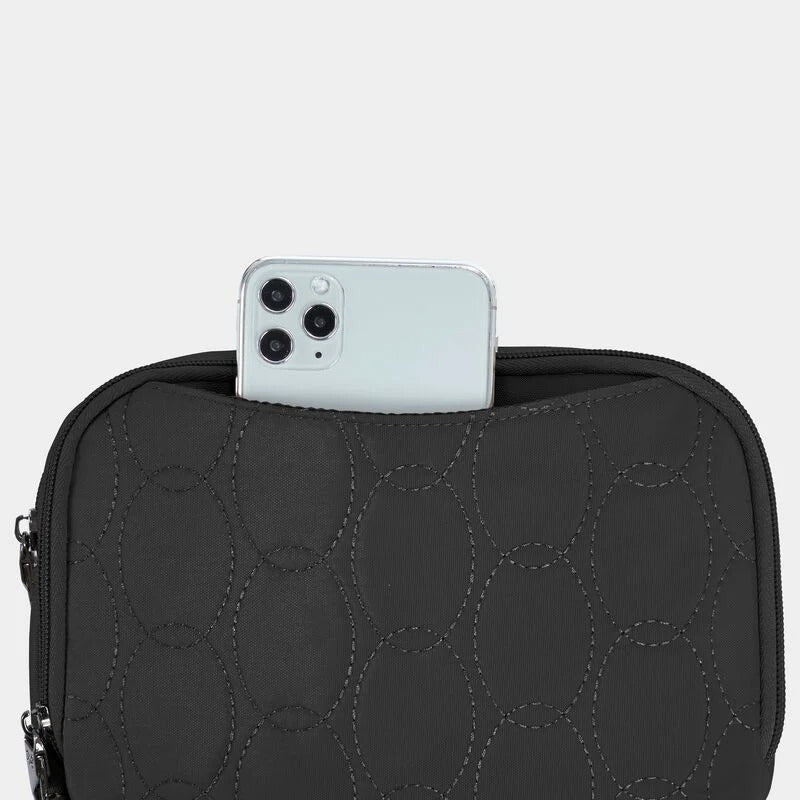 Travelon Runways Anti-Theft Double Compartment Crossbody 6