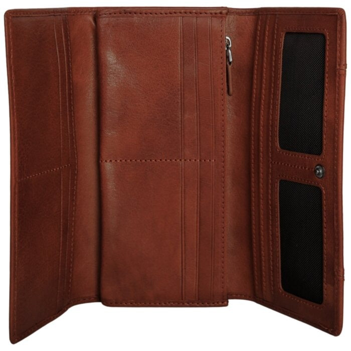Mancini Pelle D’oro RFID Secure Trifold Wallet 13