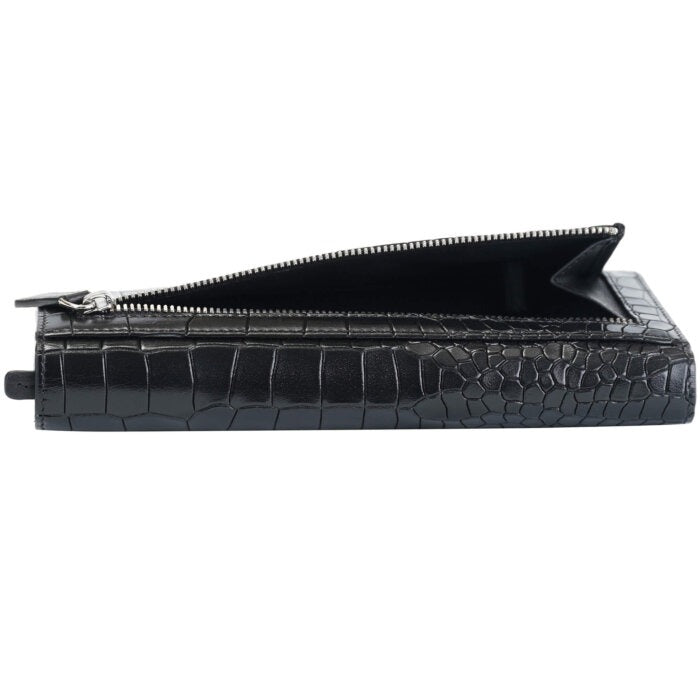 Mancini Croco2 Women’s Trifold Wallet 21
