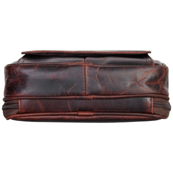 MANCINI Buffalo Unisex Bag with Zippered Organizer Pocket 6
