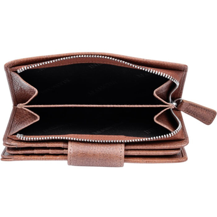 Mancini Fifth Avenue RFID Secure Medium Clutch Wallet 25