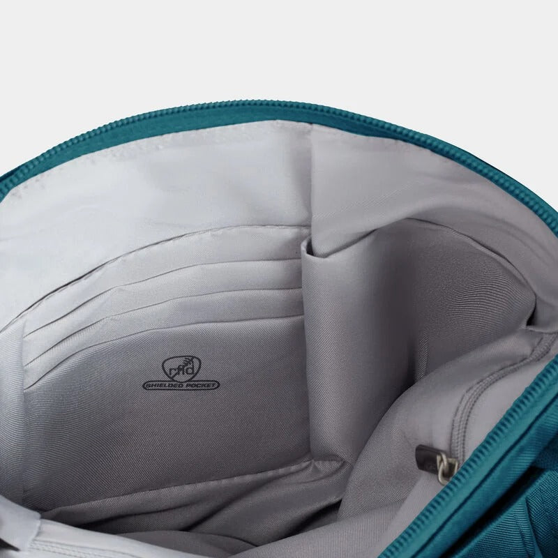Travelon Anti-Theft Classic Slim Double Zip Crossbody 26