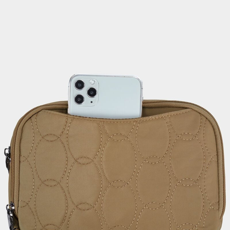 Travelon Runways Anti-Theft Double Compartment Crossbody 60