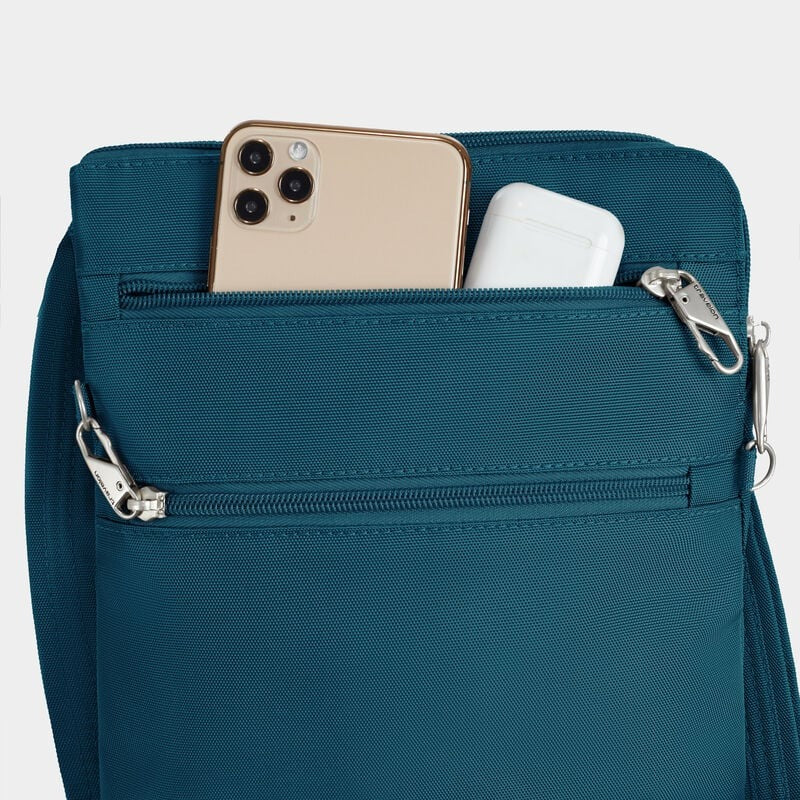 Travelon Anti-Theft Classic Slim Double Zip Crossbody 27