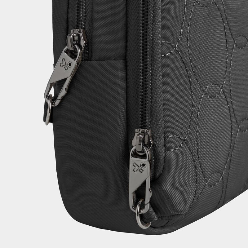 Travelon Runways Anti-Theft Double Compartment Crossbody 8