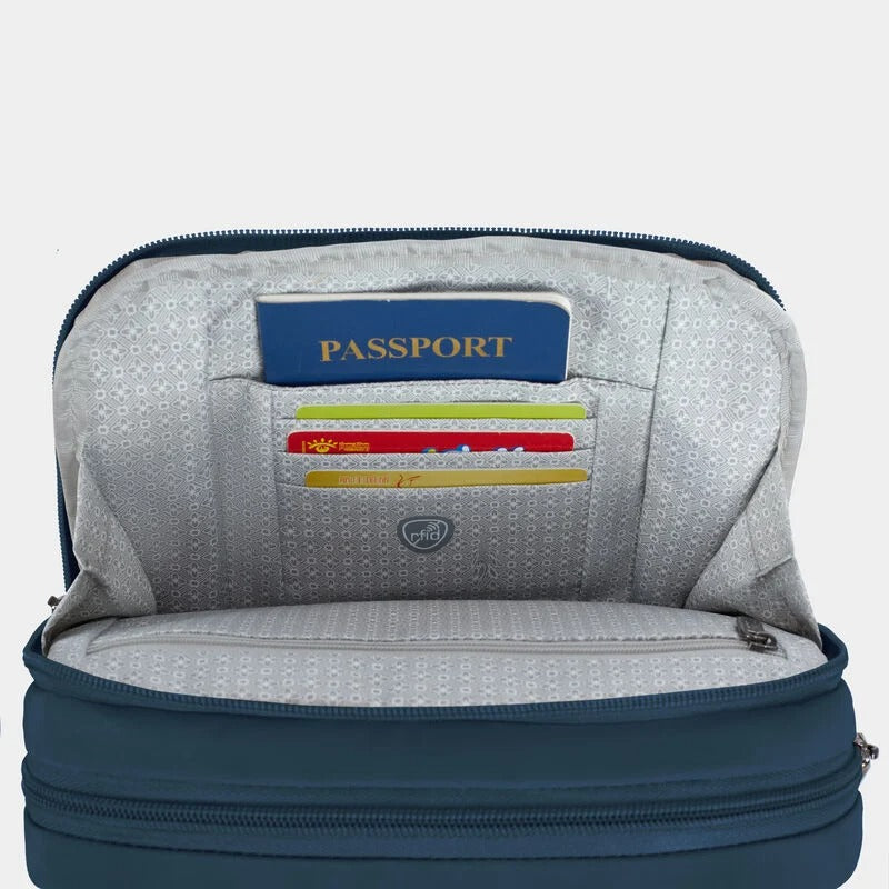 Travelon Runways Anti-Theft Double Compartment Crossbody 27