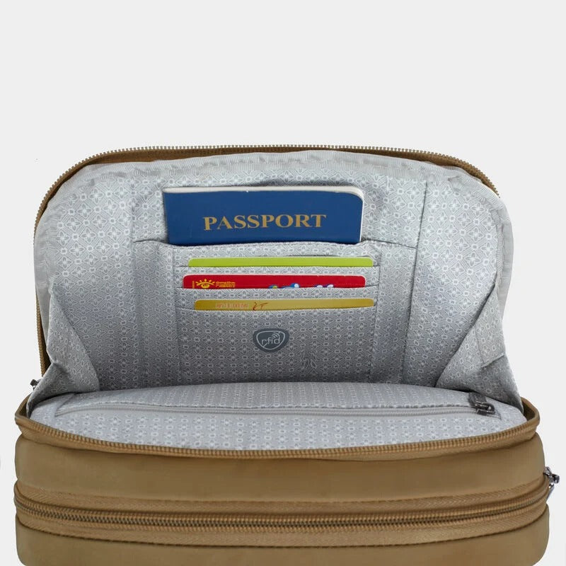 Travelon Runways Anti-Theft Double Compartment Crossbody 54