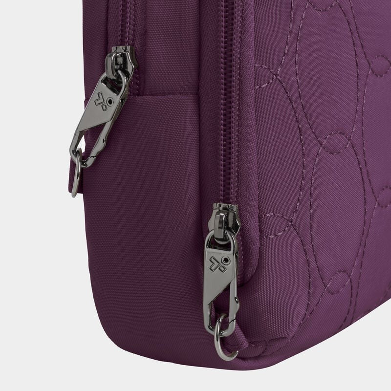 Travelon Runways Anti-Theft Double Compartment Crossbody 38