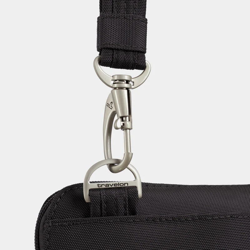 Travelon Anti-Theft Classic Slim Double Zip Crossbody 75