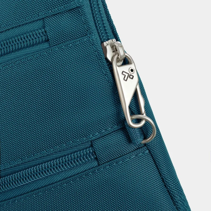 Travelon Anti-Theft Classic Slim Double Zip Crossbody 22
