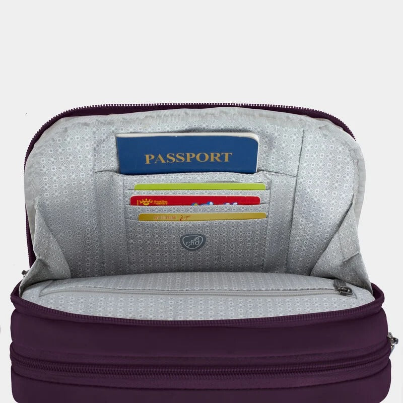 Travelon Runways Anti-Theft Double Compartment Crossbody 41