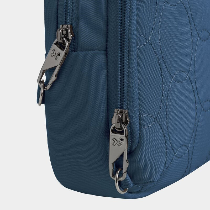 Travelon Runways Anti-Theft Double Compartment Crossbody 18