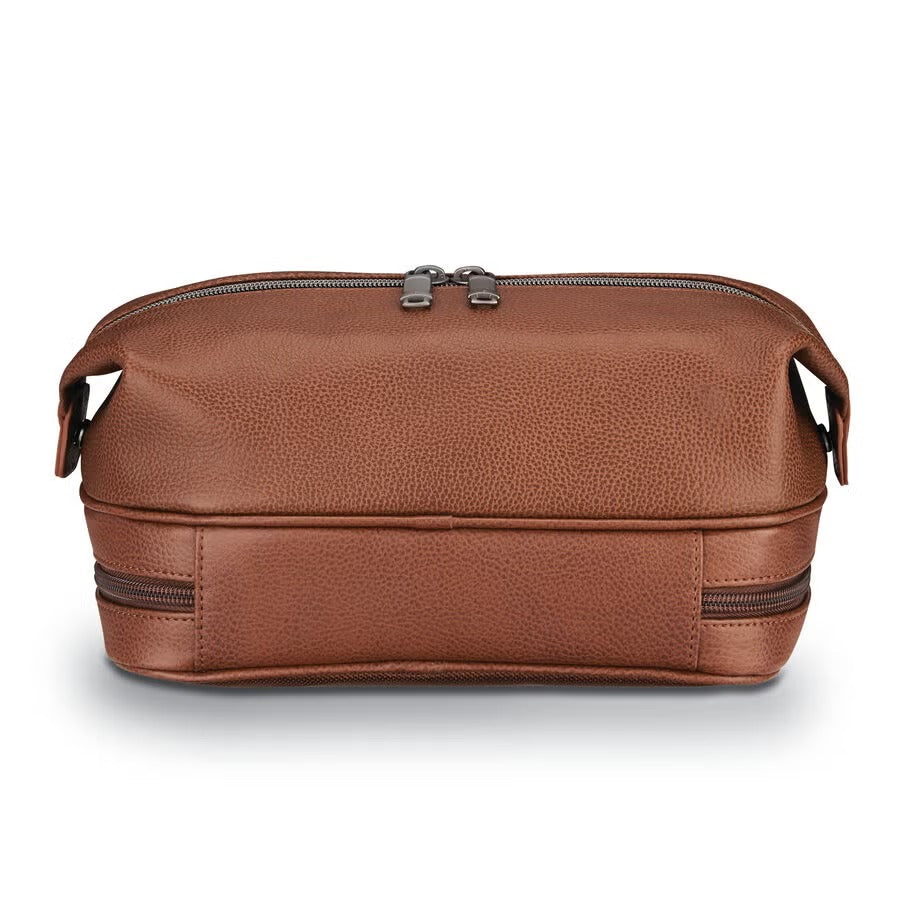 Samsonite Classic Leather Zip Bottom Travel Kit 2