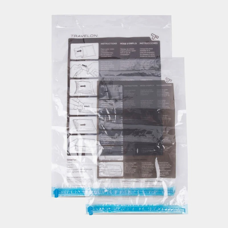 Travelon Set of 2 Compression Packing Bags 1